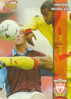 Phil Babb Liverpool 1998 Futera Fans' Selection #18